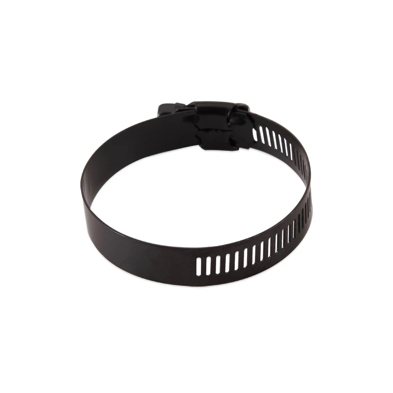 Mishimoto Hochdrehmoment-Schneckenradklemme 1,06 Zoll - 2,01 Zoll (27 mm - 51 mm) - 10er-Pack (Schwarz)