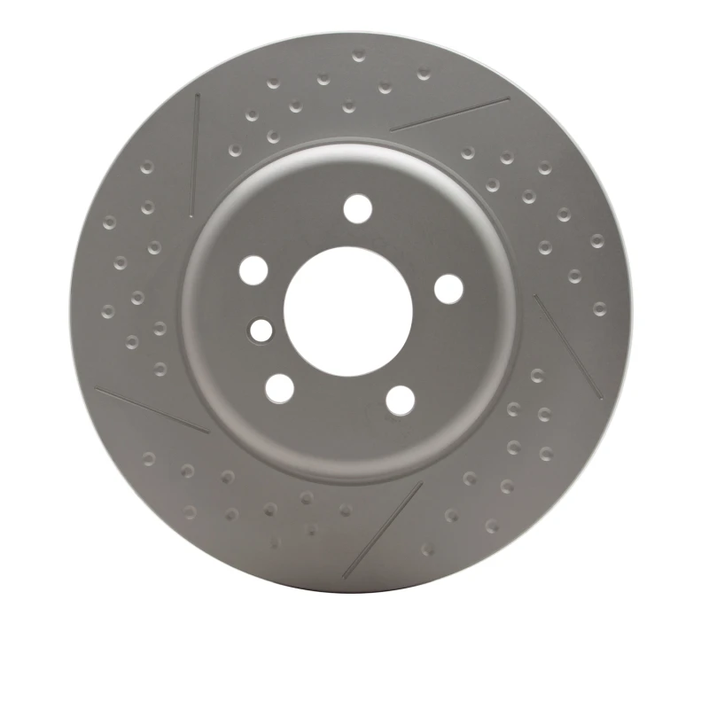 DFC 13-21 BMW 428i Rear GeoSPEC Coated Rotor - Dimpled and Slotted
