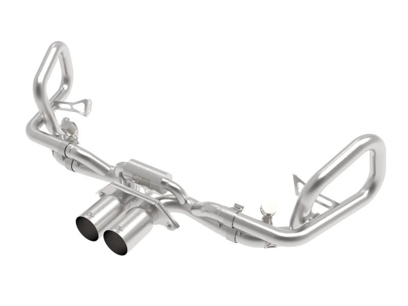 afe 14-16 Porsche 911 GT3 991.1 H6 3.8L MACH Force-Xp 304 SS Kat-Abgasanlage mit gebürsteten Spitzen
