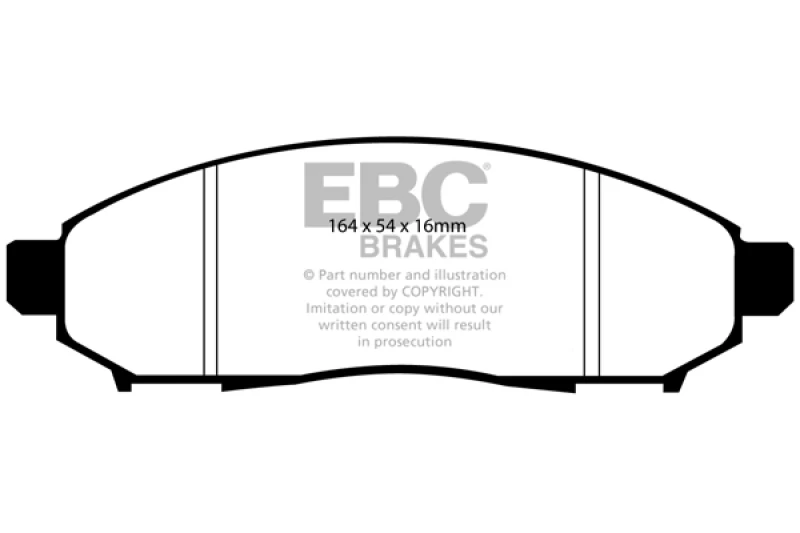 ebc_DP61747-679320add13ab EBC 05+ Nissan Frontier 2.5 2WD Ultimax2 Front Brake Pads