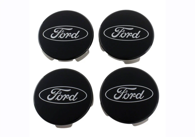 Ford Racing Ford LKW/SUV Schwarz und Chrom Radmitte Abdeckung Kit