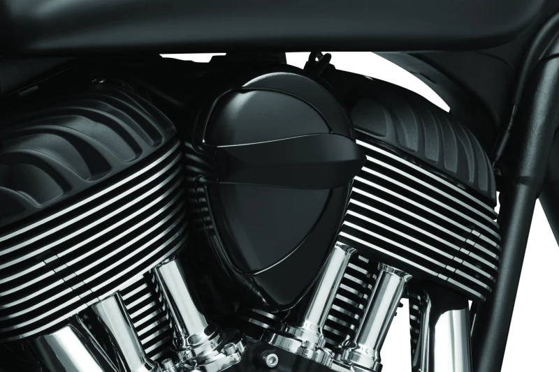 Kuryakyn Horn Cover John Shope Series Black