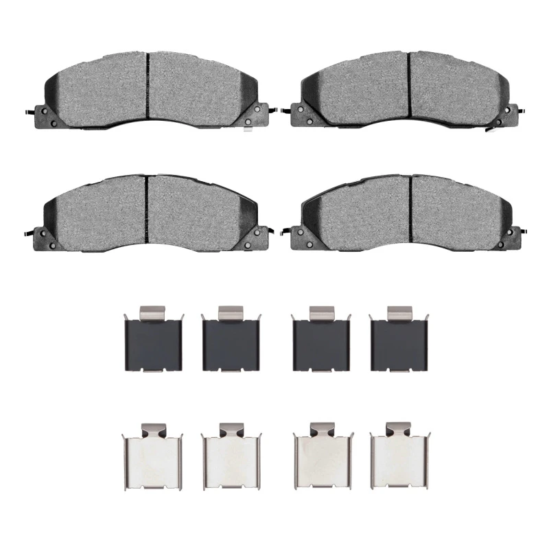 DFC 09-18 Dodge Ram 3500 Front Heavy Duty Pads and Hardware Kit