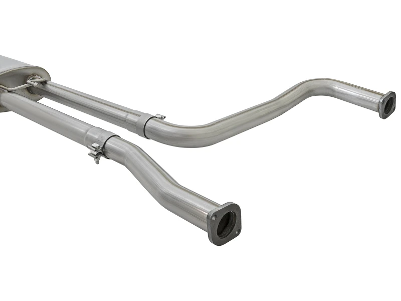 aFe MACHForce XP 2,5-Zoll-Kat-Back-Abgasanlage mit schwarzer Spitze Nissan Frontier 17-19 V8-5,6L