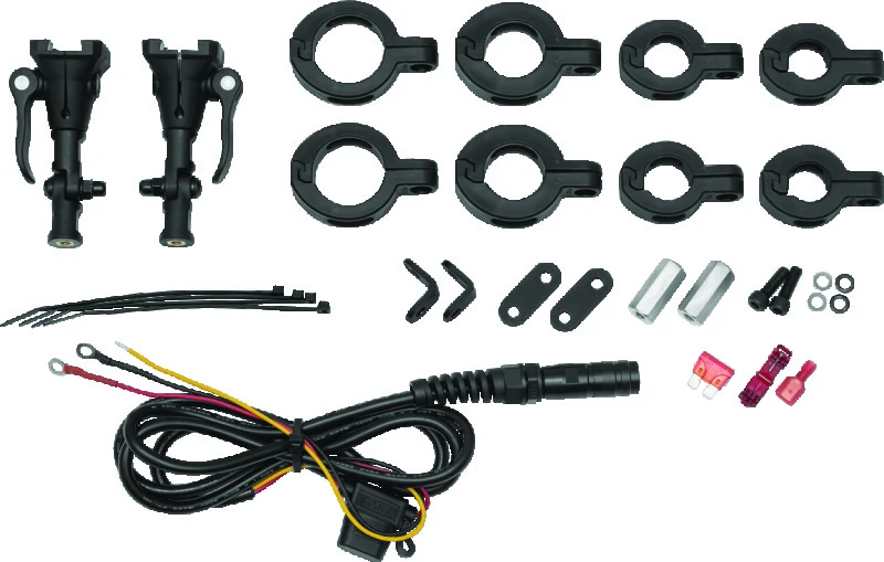 Kuryakyn Mount Kit für Wanderbar für 7/8 bis 1-1/2 Zoll Lenker