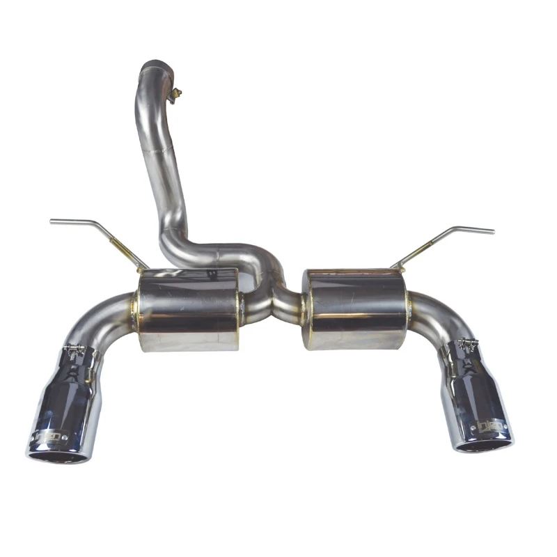 Injen 18-20 Jeep Wrangler JL L4-2.0L Turbo / V6-3.6L SS Axle-back Auspuff - Poliert