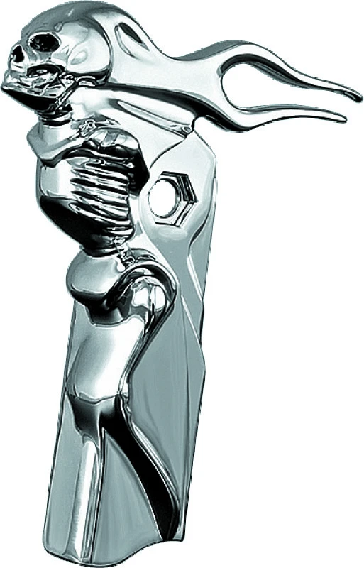 Kuryakyn Zombie Front Shift Arm Cover für 82-16 Touring Chrome