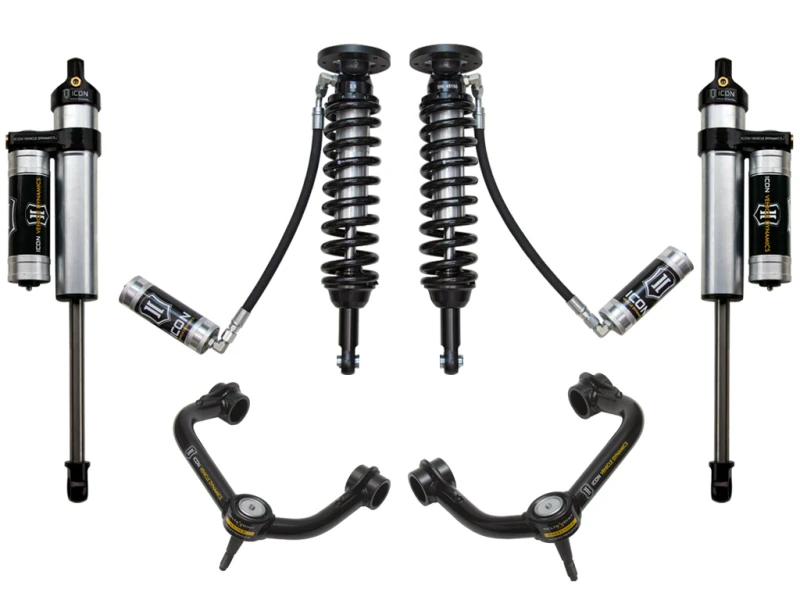 ICON 09-13 Ford F-150 2WD 1,75-2,63 Zoll Stage 3 Federungssystem mit Rohr- Oberlenker