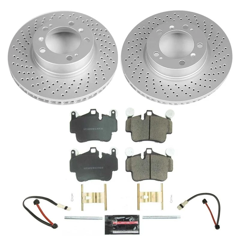 powerstop_CRK6731-6794582c3103e Power Stop 06-08 Porsche 911 Front Z17 Evolution Geomet Coated Brake Kit