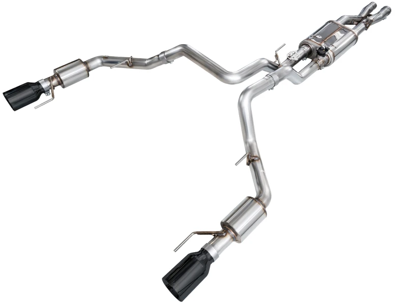 AWE Gen 3 Raptor R SwitchPath Exhaust - Diamond Black Tips for Ford F-150 Raptor R