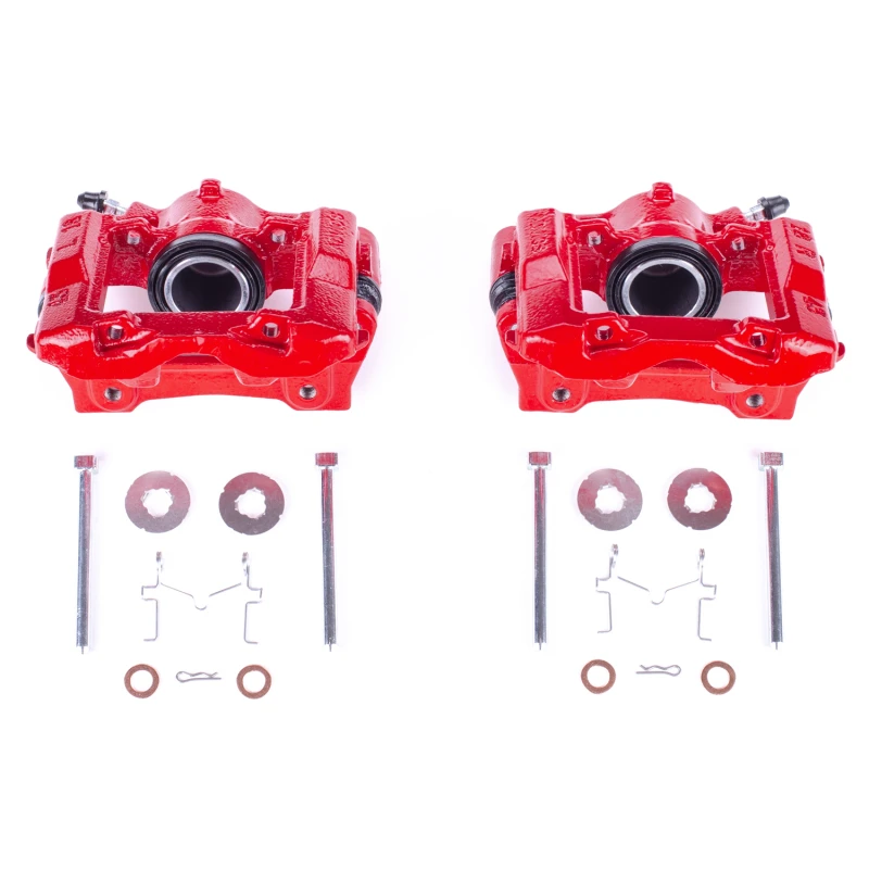 powerstop_S3406-6794569bdd3c2 Power Stop 2006 Lexus GS300 Rear Red Calipers w/Brackets - Pair