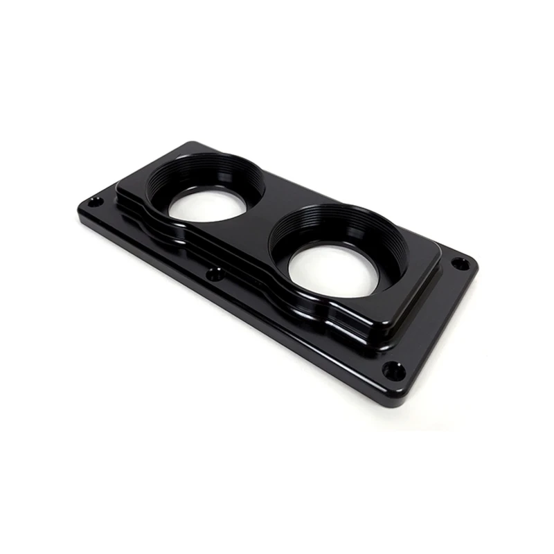 Baer Brakes GM/Ford 15/16in Bore Remaster 2-Bolt Left Port Master Cylinder Assembly - Black