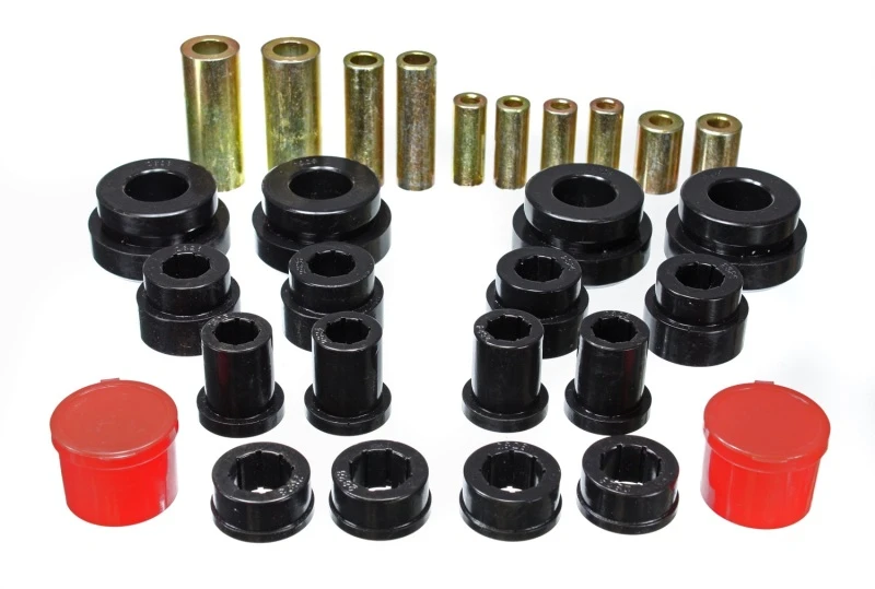 Energy Suspension 02-09 350Z / 03-07 Infiniti G35 Schwarzes Vorderes Steuerarmbuchsen-Set