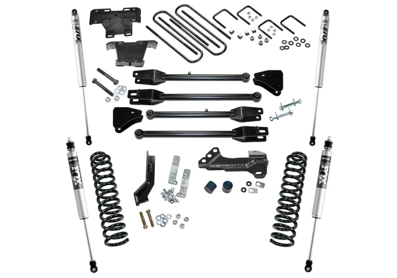 Superlift 4 Zoll Link Lift Kit mit Fox 2.0 Stoßdämpfern