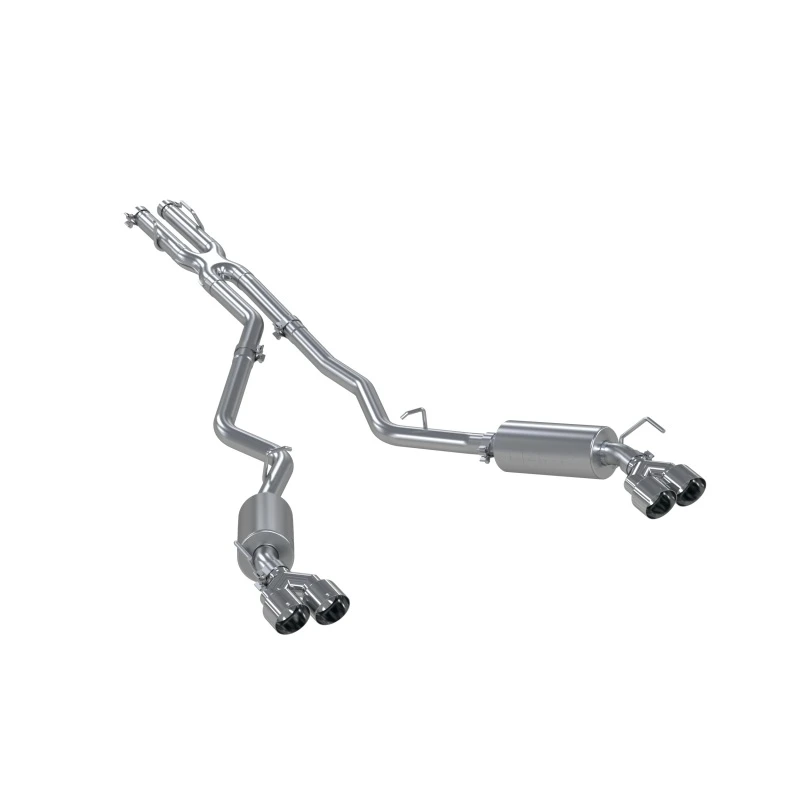 MBRP 20-21 Ford Explorer ST 3.0L Ecoboost SS 2,5 Zoll Dual Rear Exit mit Quad-Tips - AL