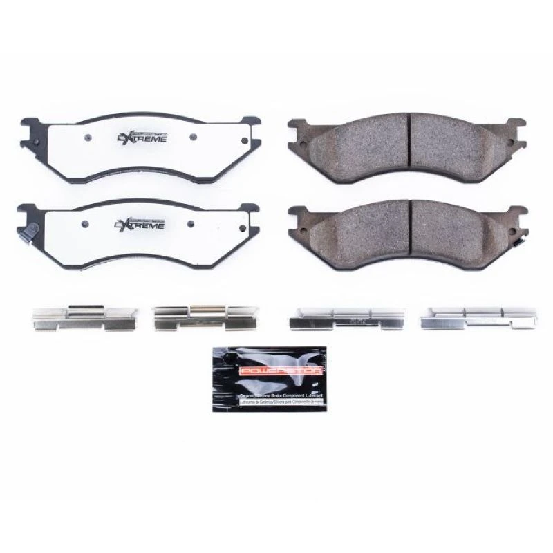 powerstop_Z36-702A-6794596a154aa Power Stop 01-08 Dodge Ram 2500 Rear Z36 Truck & Tow Brake Pads w/Hardware