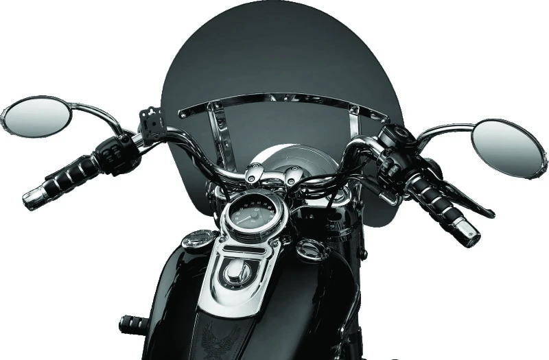 Kuryakyn Standard Lenkerzubehörhalterung für 7/8 bis 1-1/4 Zoll Lenker Schwarz
