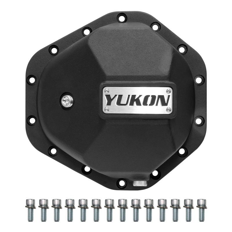 Yukon Hardcore Diff Cover for GM 14 Bolt Rear with 3/8in. Cover Bolts
