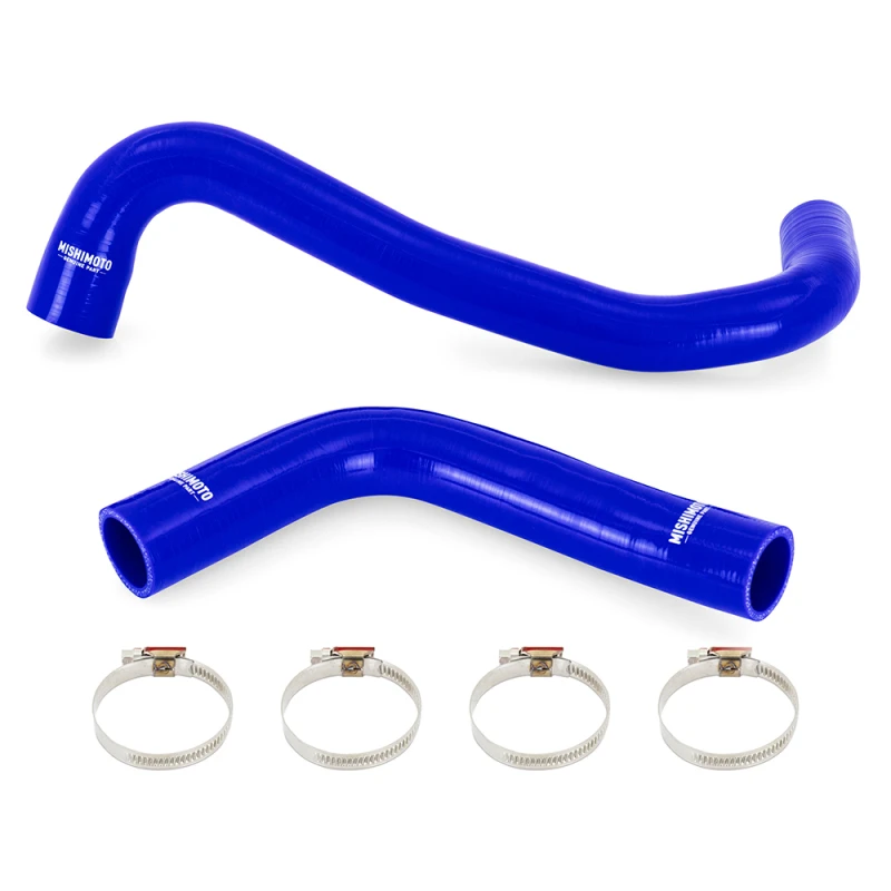 Mishimoto 98-07 Land Cruiser 4,5L I6 Silikon-Kühlwasserschlauch-Kit - Blau