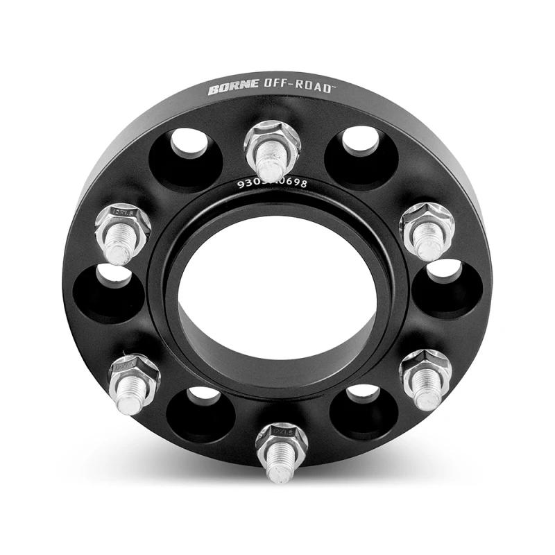 Borne Off Road Wheel Spacers - 6x139.7 - 77.8 CB - 25mm - Black