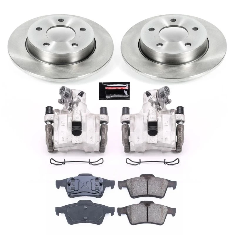 powerstop_KCOE124-679453b2e184d Power Stop 04-05 Mazda 3 Rear Autospecialty Brake Kit w/Calipers