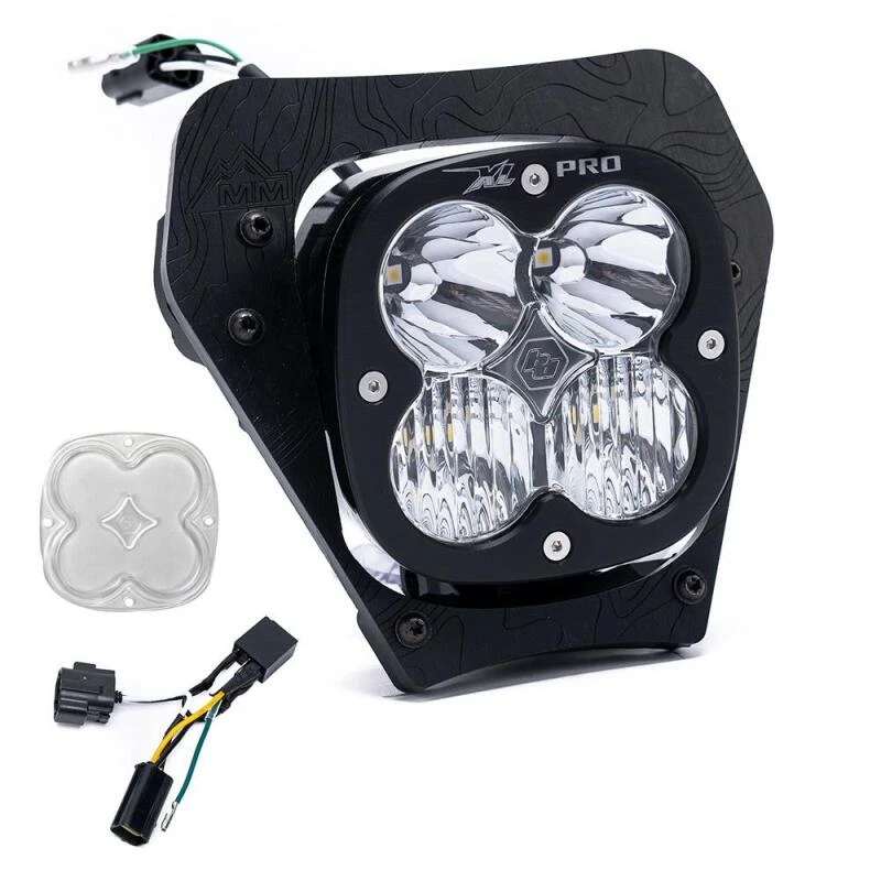 Baja Designs 2024 KTM 150 XC-W/ 300 XC-W/ 350 XW-F XL Pro (D/C) Headlight Kit w/ Hi-Low Harness