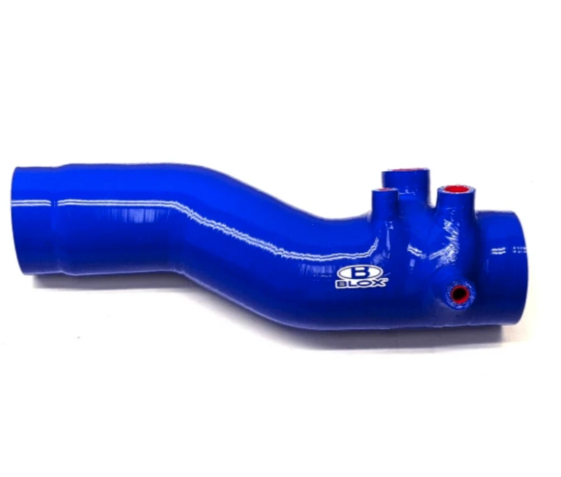 BLOX Racing 3in Turbo Inlet Hose for 2015-2020 Subaru WRX FA20 - Blue
