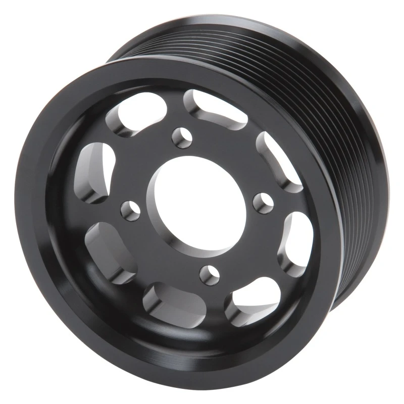 Edelbrock Riemenscheibe Enforcer 10 Rippen 3 875In Schwarz