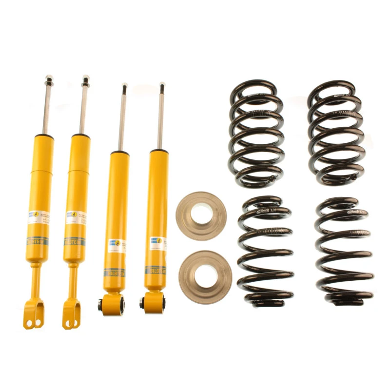 Bilstein B12 2003 Audi A4 Quattro Basis Vorne und Hinten Komplett Federungskit