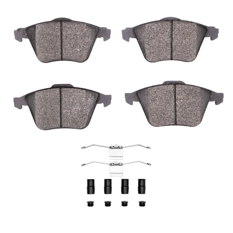 DFC 04-13 Mazda 3 Front Active Performance Pads and Hardware Kit