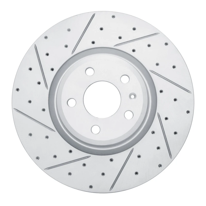 DFC 18-25 Audi S5 Sportback Front Left Drilled & Slotted Geoperformance Rotor