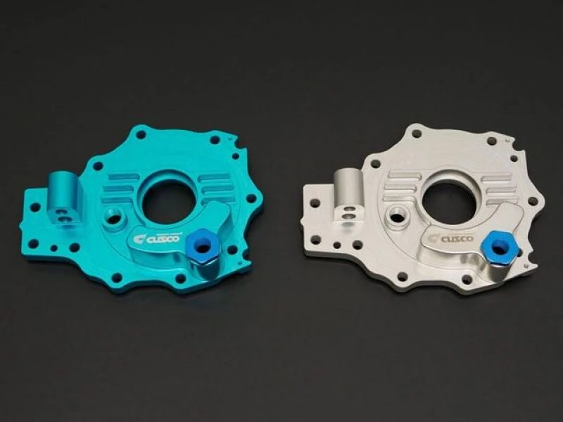 Cusco Billet Differential Cover Blue Ano. High Capacity for Toyota GR Yaris AWD