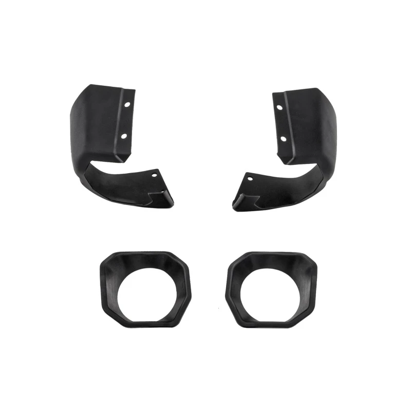 Rugged Ridge Jeep 19-22 Wrangler JL/20-22 Gladiator Venator Frontstoßstange Stubby Ends - Schwarz