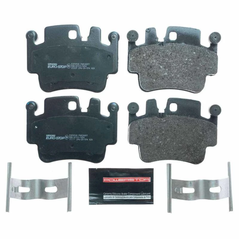 Power Stop 01-05 Porsche 911 Euro-Stop ECE-R90 Front or Rear Brake Pads