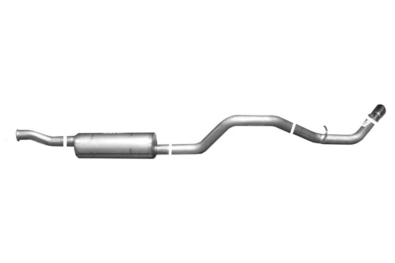 Gibson 98-01 Ford Ranger XL 2,5L 2,5 Zoll Kat-Back-Einzelauspuff - Edelstahl