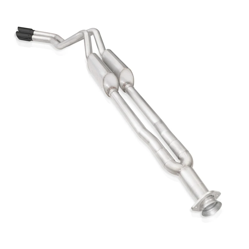 Stainless Works 2020-21 Silverado HD 6.6L Redline Catback Schwarze Endrohre