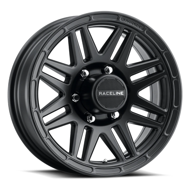 Raceline 944B Outlander 15x6in / 6x139.7 BP / 0mm Offset / 4.25mm Bore - Satin Black Wheel