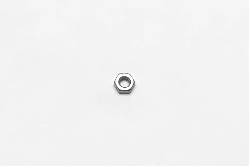 Wilwood nut M10-1.5 center lock clear zinc