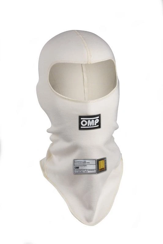 OMP First Balaclava Fia 8856-2018 - White Sz Medium