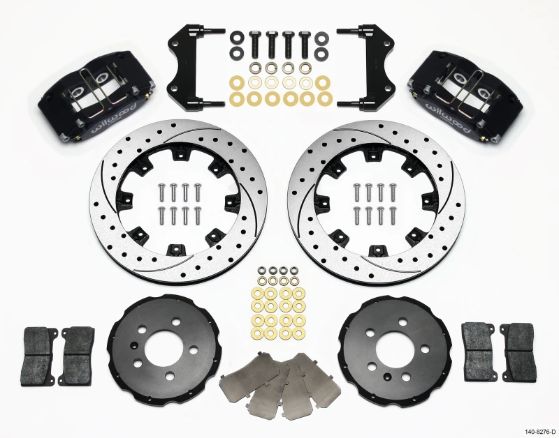 wilwood_140-8276-D-679571c460c52 Wilwood Dynapro Radial Front Kit 12.19in Drilled 99-03 Jetta IV & Golf IV