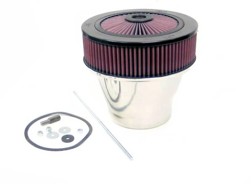 K&N X-Stream Top-Anbausatz 9 Zoll OD / 5-1/8 Zoll Flansch / 2-3/4 Velocity-Stack