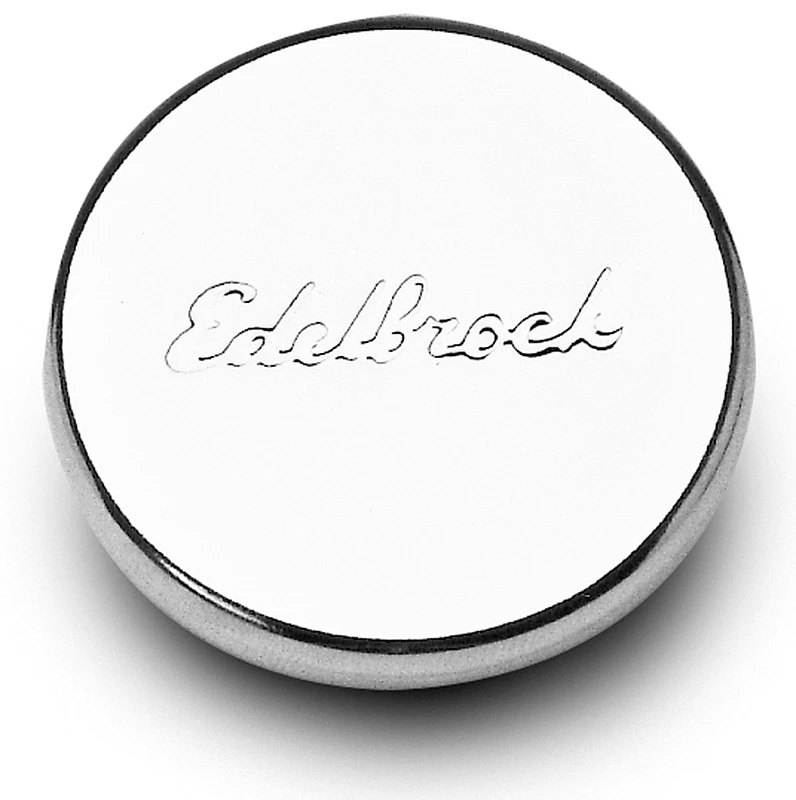 Edelbrock Chrom-Ölfülldeckel