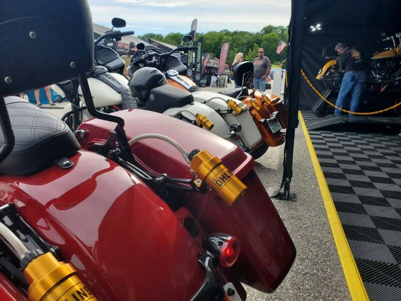 Ohlins 14-25 Harley FL Touring STX 36 Twin Blackline 12in Shocks
