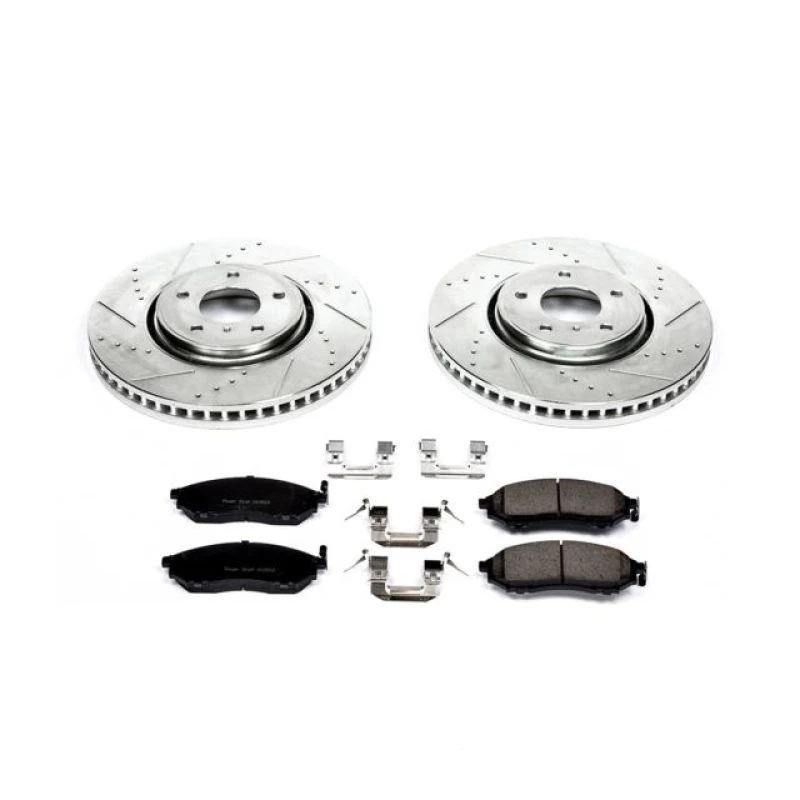 powerstop_K5264-67945cb1d32f2 Power Stop 05-12 Infiniti FX35 Front Z23 Evolution Brake Kit