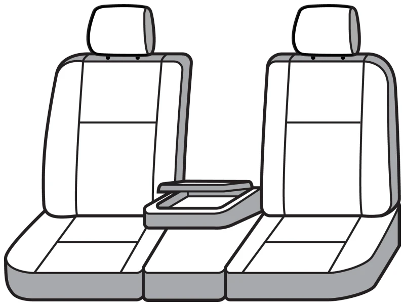 Covercraft 17-24 Dodge RAM 1500 Carhartt Super Dux SeatSaver Front Row Custom Seat Cover - Gravel