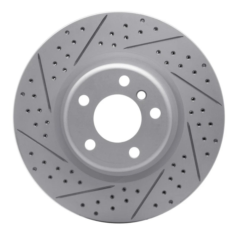 DFC 12-20 BMW 118i (Mexico) Rear Left Drilled & Slotted Geoperformance Rotor