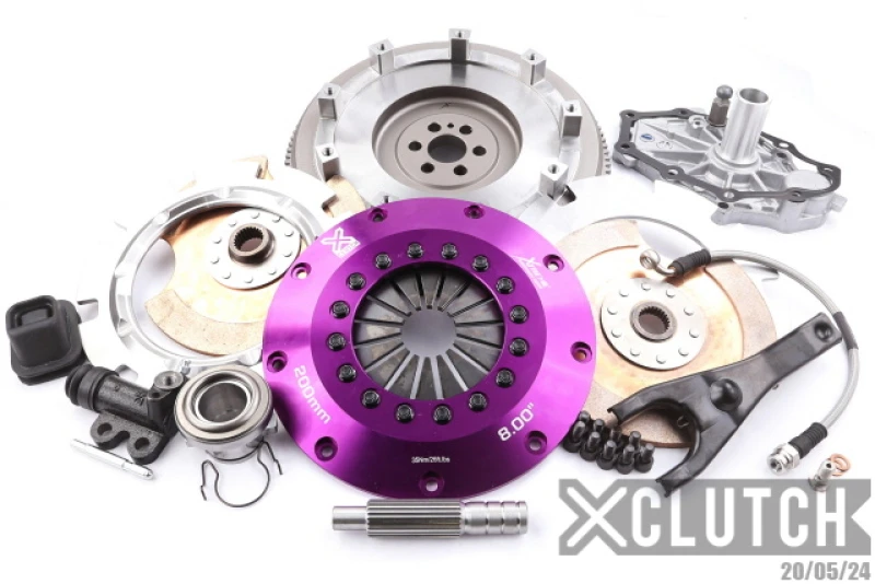 XClutch 01-02 Nissan Pathfinder SE 3.5L 8-Zoll-Twin-Fest-Keramik-Kupplungskit
