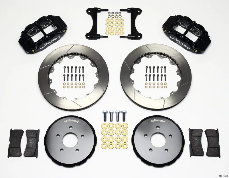 Wilwood Narrow Superlite 6R Vordere Hut Kit 13,06 Zoll Nissan 370Z/Fiti G37