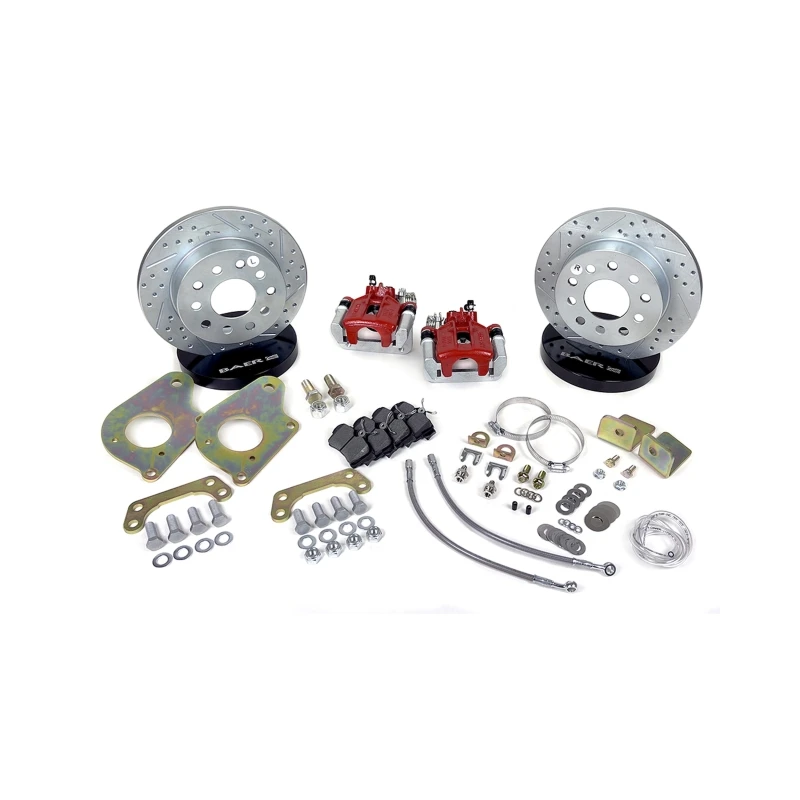 Baer Brakes 78-88 GM Malibu/El Camino/Monte Carlo/Regal 10.5in Classic Series Rear Brake Kit - Red