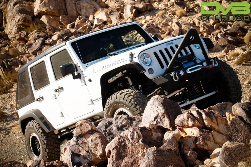 DV8 Offroad 2 Piece Fast Back Hard Top for 07-18 Jeep Wrangler JK 4 Door